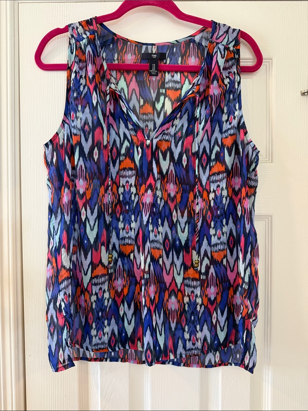 Gap Multicolor tassel V-Neck Camisole tank